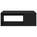 Sofabord Sort eg 90 x 67 x 33 cm Konstrueret træ