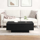 Sofabord Sort eg 90 x 60 x 31 cm Konstrueret træ