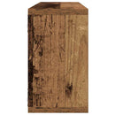 Væghylder 4 pcs Gammelt træ 80 x 15 x 26 cm Konstrueret træ