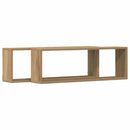 Væghylder Vægmonteret 2 pcs Artisan eg 80 x 15 x 26 cm