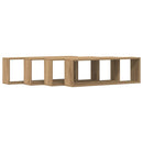 Væghylder Vægmonteret 4 pcs Artisan eg 80 x 15 x 26 cm