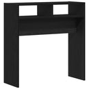 Konsolbord Sort eg 78 x 30 x 80 cm Konstrueret træ