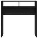 Konsolbord Sort eg 78 x 30 x 80 cm Konstrueret træ
