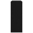 Konsolbord Sort eg 105 x 30 x 80 cm Konstrueret træ