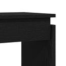 Konsolbord Sort eg 80 x 30 x 80 cm Konstrueret træ