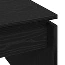 Sofabord Sort eg 68 x 50 x 38 cm Konstrueret træ