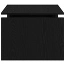 Sofabord Sort eg 68 x 50 x 38 cm Konstrueret træ