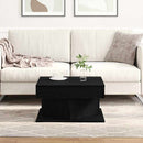 Sofabord Sort eg 57 x 57 x 30 cm Konstrueret træ