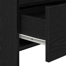 Sideboard Sort eg 105 x 30 x 70 cm Konstrueret træ