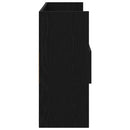 Sideboard Sort eg 105 x 30 x 70 cm Konstrueret træ