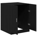 Vaskemaskineskab Sort eg 70,5 x 71,5 x 91,5 cm Konstrueret træ