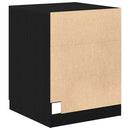 Vaskemaskineskab Sort eg 70,5 x 71,5 x 91,5 cm Konstrueret træ