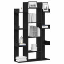 Bogreol Sort eg 86 x 25,5 x 140 cm Konstrueret træ