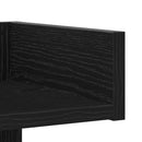 Bogreol Sort eg 48 x 25,5 x 140 cm Konstrueret træ