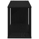 TV-møbelsæt Vægmonteret Sort eg 80 x 24 x 32 cm Konstrueret træ