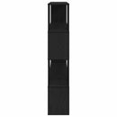 TV-møbelsæt Sort eg 100 x 24 x 124,5 cm Konstrueret træ