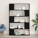 TV-møbelsæt Sort eg 100 x 24 x 155 cm Konstrueret træ