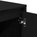 TV-skab 102 x 37,5 x 52,5 cm Sort eg Konstrueret træ