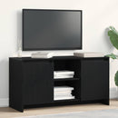 TV-skab 102 x 37,5 x 52,5 cm Sort eg Konstrueret træ