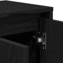TV-skab 120 x 30 x 40,5 cm Sort eg Konstrueret træ