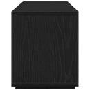 TV-skab 120 x 30 x 40,5 cm Sort eg Konstrueret træ