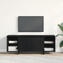 TV-skab 130 x 35 x 50 cm Sort eg Konstrueret træ