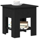 Sofabord Sort eg 40 x 40 x 42 cm Konstrueret træ