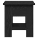 Sofabord Sort eg 40 x 40 x 42 cm Konstrueret træ