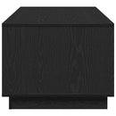 Sofabord Sort eg 102 x 55 x 43 cm Konstrueret træ
