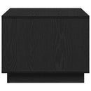Sofabord Sort eg 55 x 55 x 42 cm Konstrueret træ