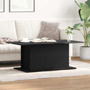 Sofabord Sort eg 102 x 55,5 x 40 cm Konstrueret træ