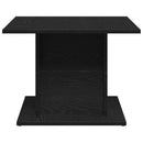Sofabord Sort eg 55,5 x 55,5 x 40 cm Konstrueret træ