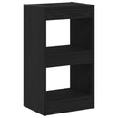 Bogskab Sort eg 40 x 30 x 71,5 cm Konstrueret træ