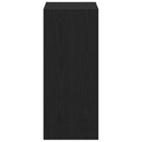Bogskab Sort eg 40 x 30 x 71,5 cm Konstrueret træ