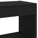 Bogskab 2 niveauer 2 stk. 80 x 30 x 72 cm Konstrueret træ