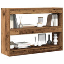 Bogreol Gammelt træ 100 x 30 x 72 cm Konstrueret træ