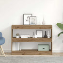 Bogreol artisan eg 100 x 30 x 72 cm Konstrueret træ