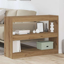 Bogreol artisan eg 100 x 30 x 72 cm Konstrueret træ