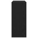 Bogreol Sort eg 100 x 30 x 72 cm Konstrueret træ