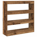 Bogskab Gammelt træ 100 x 30 x 103 cm Konstrueret træ