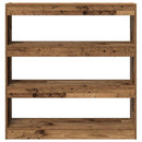 Bogskab Gammelt træ 100 x 30 x 103 cm Konstrueret træ