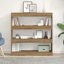 Bogskab artisan eg 100 x 30 x 103 cm Konstrueret træ