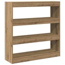 Bogskab artisan eg 100 x 30 x 103 cm Konstrueret træ