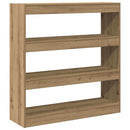 Bogskab artisan eg 100 x 30 x 103 cm Konstrueret træ