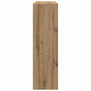 Bogskab 3 niveauer 100 x 30 x 103 cm Konstrueret træ artisan eg