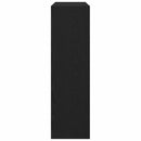 Bogskab Sort eg 100 x 30 x 103 cm Konstrueret træ