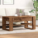 Sofabord Gammelt træ 102 x 55 x 45 cm Konstrueret træ