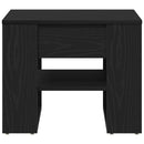 Sofabord Sort eg 55,5 x 55 x 45 cm Konstrueret træ