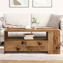 Sofabord Gammelt træ 102 x 55 x 43,5 cm Konstrueret træ