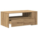 Sofabord Artisan Egetræ 102 x 55 x 43,5 cm Konstrueret træ